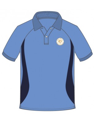 Skyblue Polo T.Shirt SSL -- [GRADE 6 -- [GRADE 12]