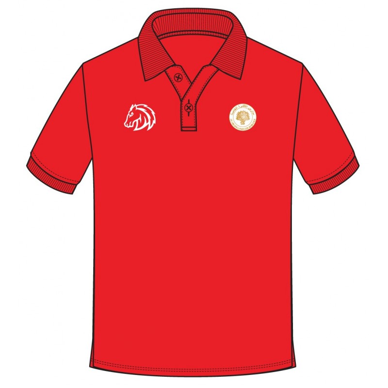 Red HC Polo T.Shirt -- [KG1 - GRADE 12]