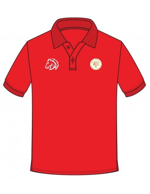 Red HC Polo T.Shirt -- [KG1 - GRADE 12]