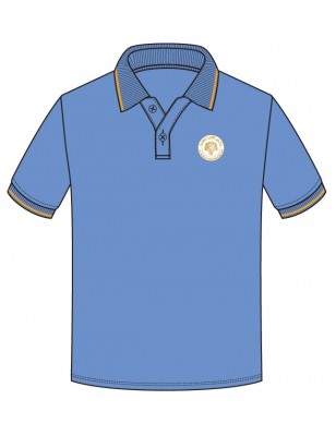 Skyblue Polo T.Shirt SSL -- [KG1 - KG2]