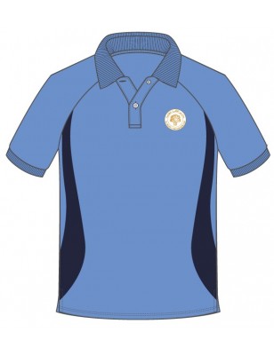 Skyblue Polo T.Shirt SSL -- [GRADE 6 -- [GRADE 12]