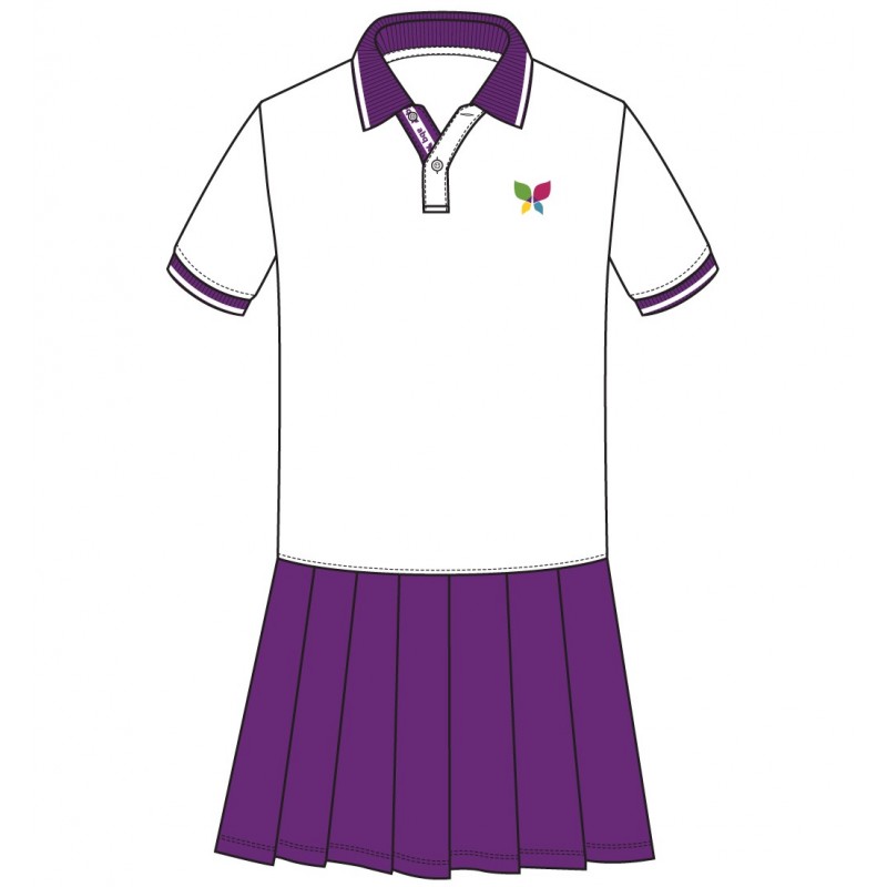 White Polo Dress -- [KG1 - KG2]