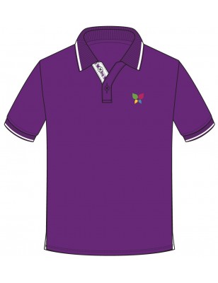 Purple S/L Polo T.Shirt -- [GRADE 1 - GRADE 2G/6B]