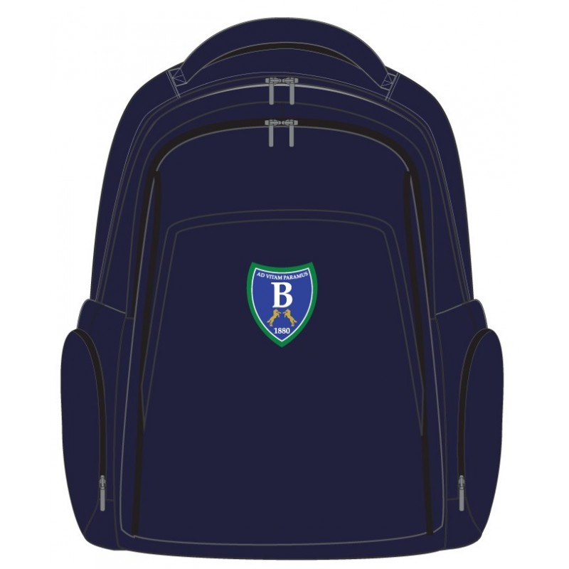 Navy Blue Backpack -- [YEAR 1 - 13 / KG2 - GRADE 12]