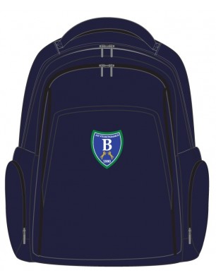 Navy Blue Backpack -- [YEAR 1 - 13 / KG2 - GRADE 12]