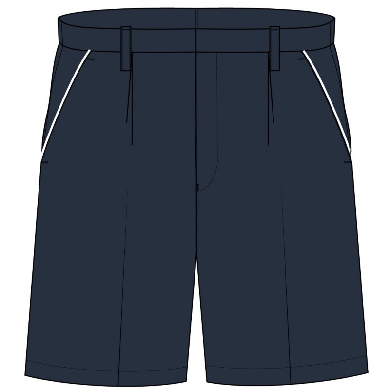 Navy Blue Bermuda Short -- [GRADE 1 - GRADE 5]