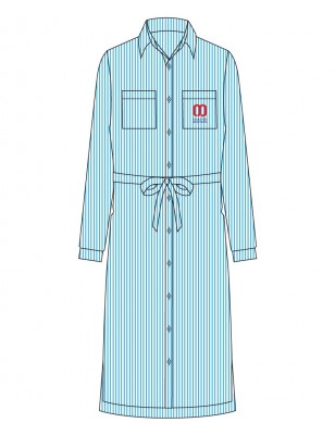 Stripe Long Dress -- [GRADE 9 - GRADE 12]