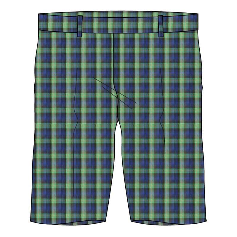 Tartan Bermuda Shorts -- [PRE-KG - GRADE 2]