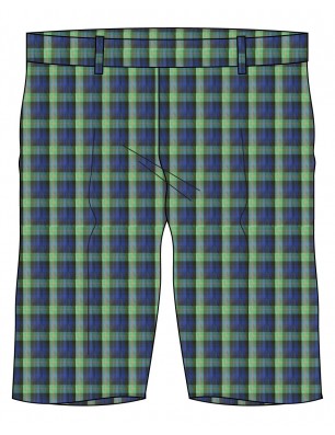 Tartan Bermuda Shorts -- [PRE-KG - GRADE 2]