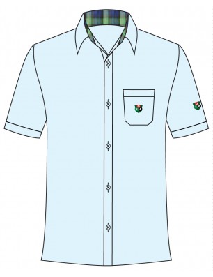 Skyblue Shirt [TAR COLL] -- [GRADE 3 - GRADE 5]