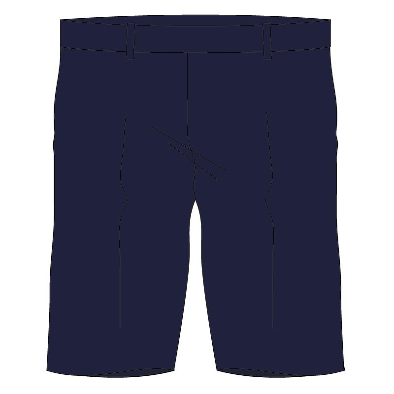 Navy Blue Bermuda Shorts