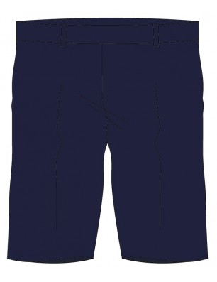 Navy Blue Bermuda Shorts