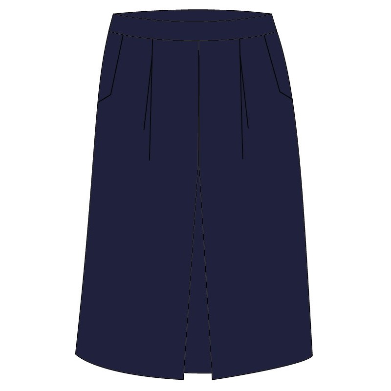 Navy Blue Skirt