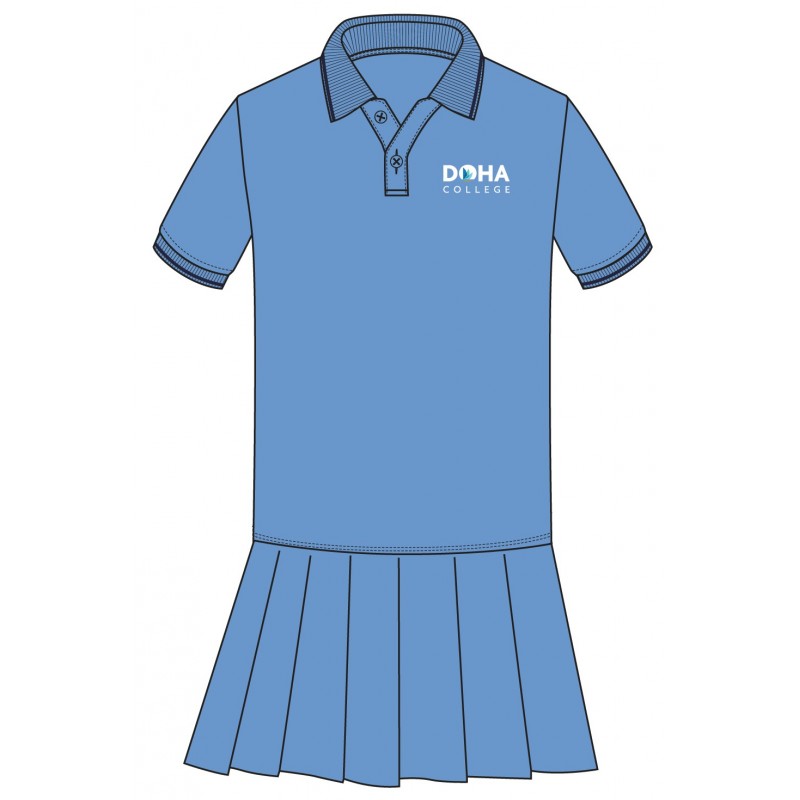 Skyblue Polo Dress -- [EYFS]