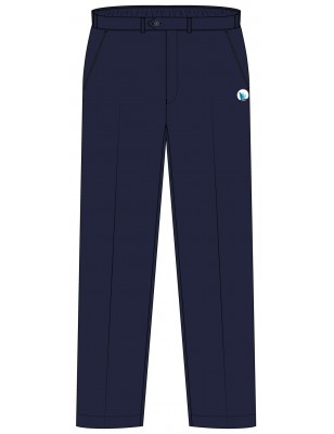 Navy Blue Boys Trouser -- [PRIMARY - SECONDARY]