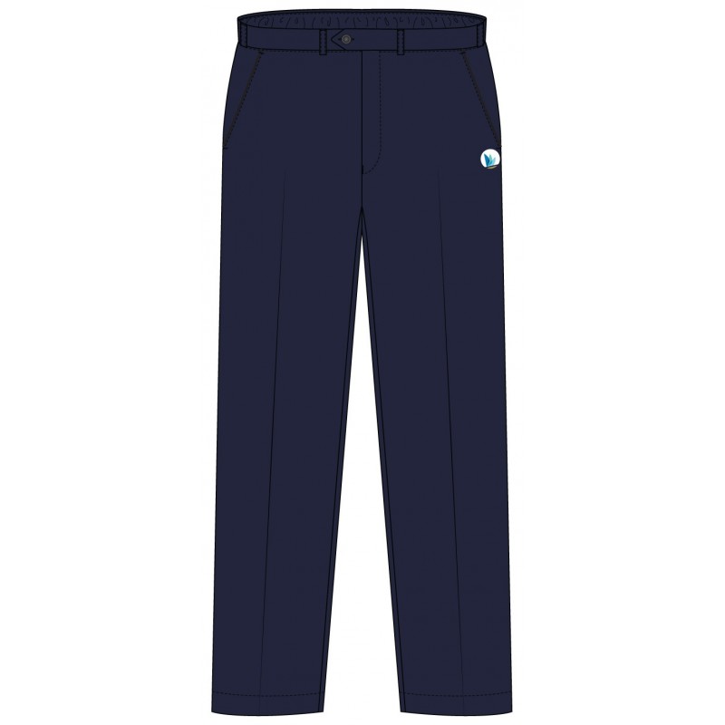 Navy Blue Boys Trouser -- [PRIMARY - SECONDARY]