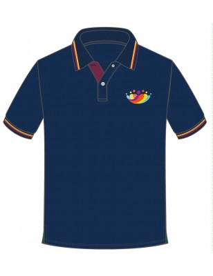 Navy Blue Polo T.Shirt -- [GRADE 1 - GRADE 2]