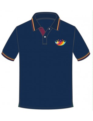 Navy Blue Polo T.Shirt -- [GRADE 1 - GRADE 2]