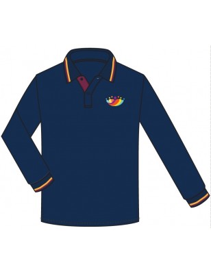 Navy Blue Polo T.Shirt FSL -- [GRADE 3 - GRADE 5]