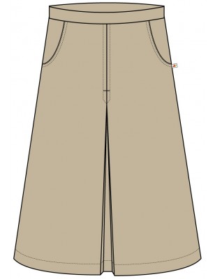 Khaki Skirt -- [GRADE 1 - GRADE 5]