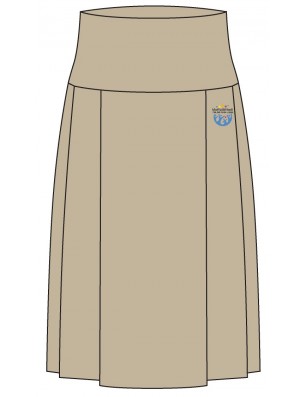 Khaki Long Skirt -- [YEAR 3 - YEAR 9]