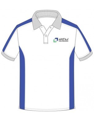 Blue HS Polo [ P.E ] T.Shirt -- [GRADE 1 - GRADE 12]