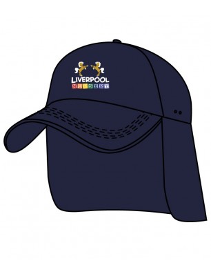 Navy Blue Legionnaire Cap -- [NURSERY]
