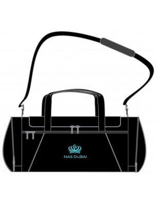 Black Sportsbag With Logo