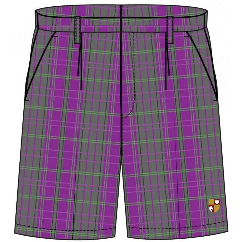 Tartan Bermuda Short -- [PRE KG - KG2]