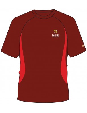 Maroon Round Neck T.Shirt -- [KG1 - GRADE 12]