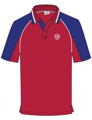 Red PE Polo T-Shirt