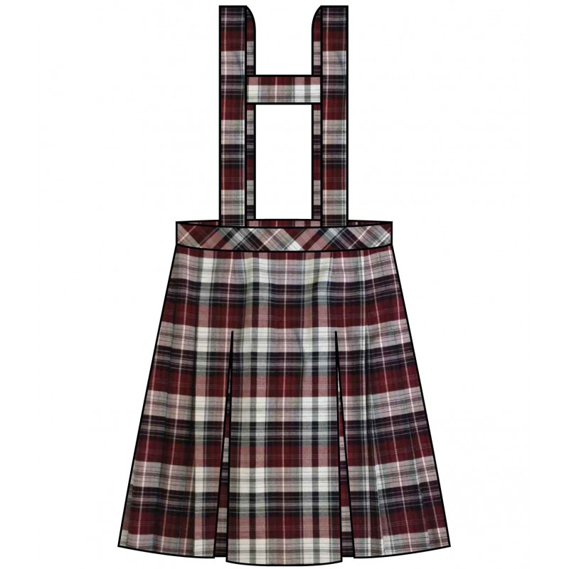Tartan Pinafore -- [KG1 - GRADE 5] - Zaks Trading
