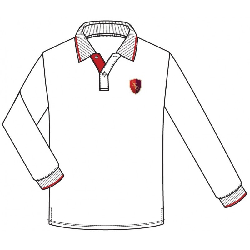 FSL White Polo T.Shirt  [Cut] -- [GRADE 6 - GRADE 10]